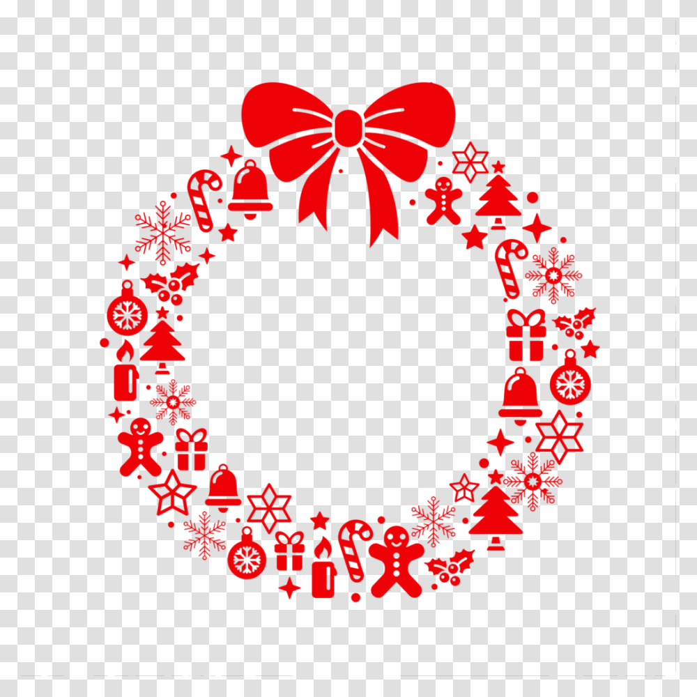 Christmas Elements Christmas Wreath Svg For Cricut, Alphabet Transparent Png