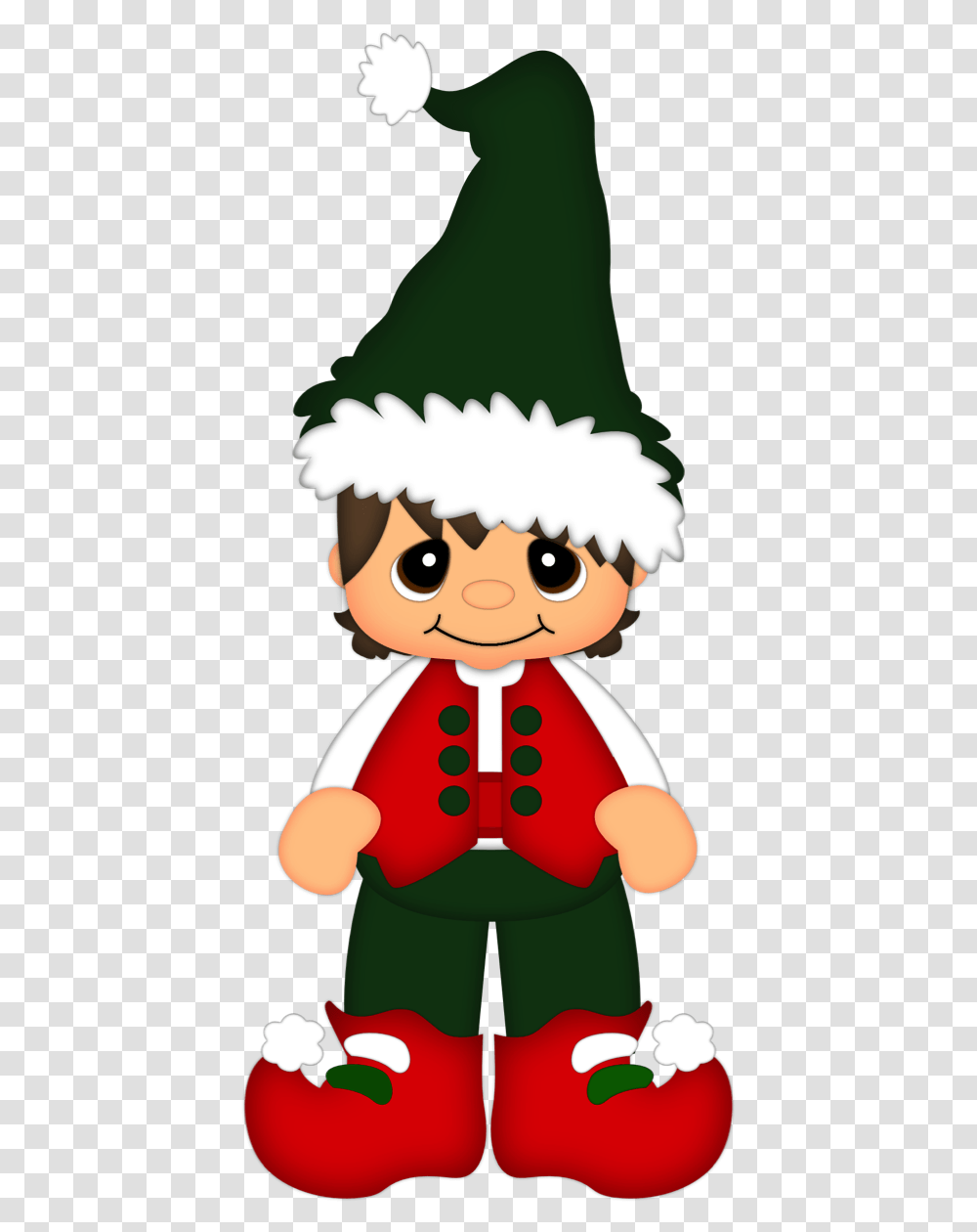 Christmas Elf Boy From Scrap Factory Cartoon, Person, Human, Toy Transparent Png