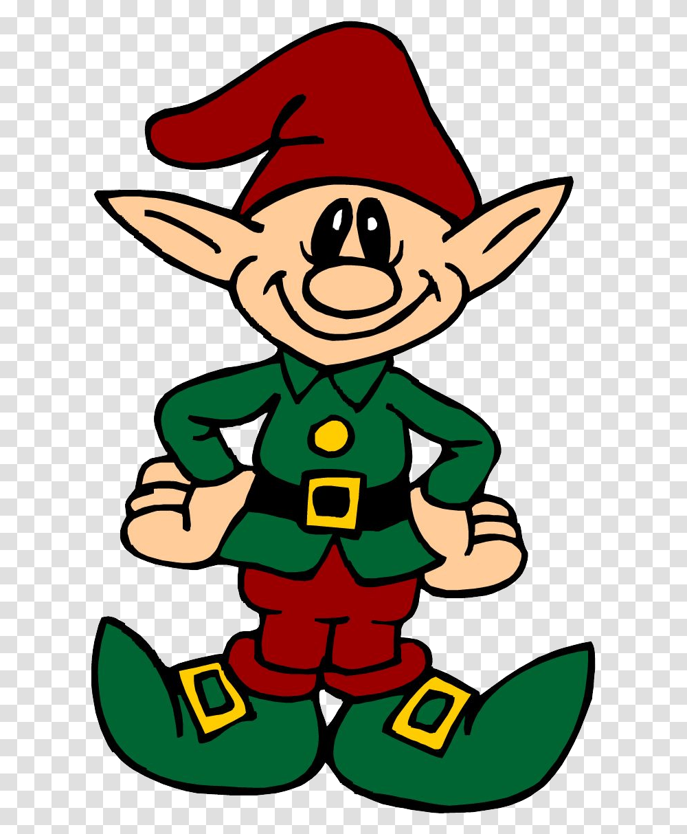Christmas Elf Christmas Elf To Colour, Mascot, Super Mario Transparent Png