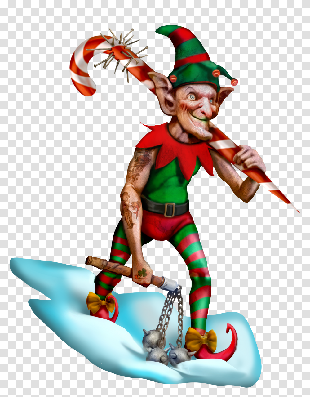 Christmas Elf Christmas Orcus, Performer, Person, Human, Clown Transparent Png