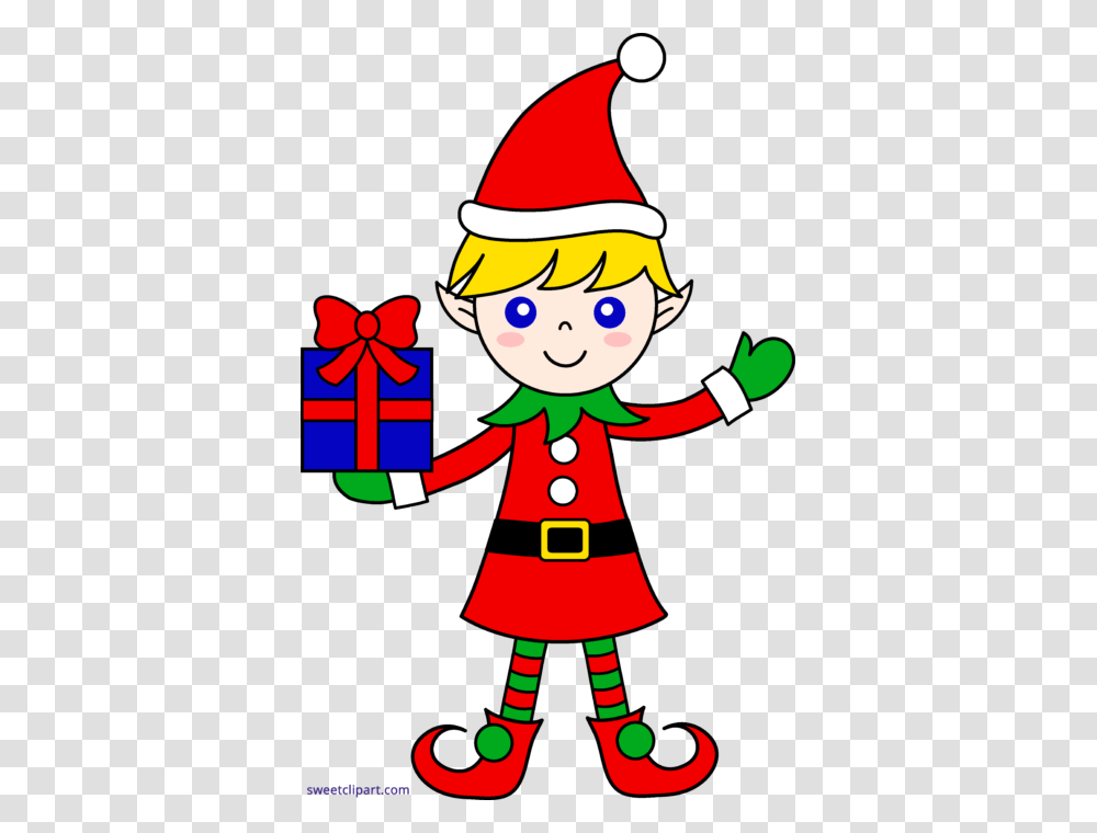 Christmas Elf Clipart, Person, Human, Performer Transparent Png