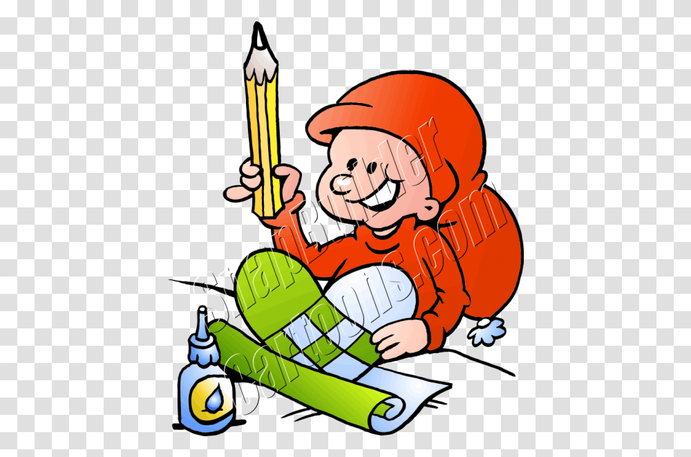 Christmas Elf Decorating With Pencil, Person, Human, Apparel Transparent Png