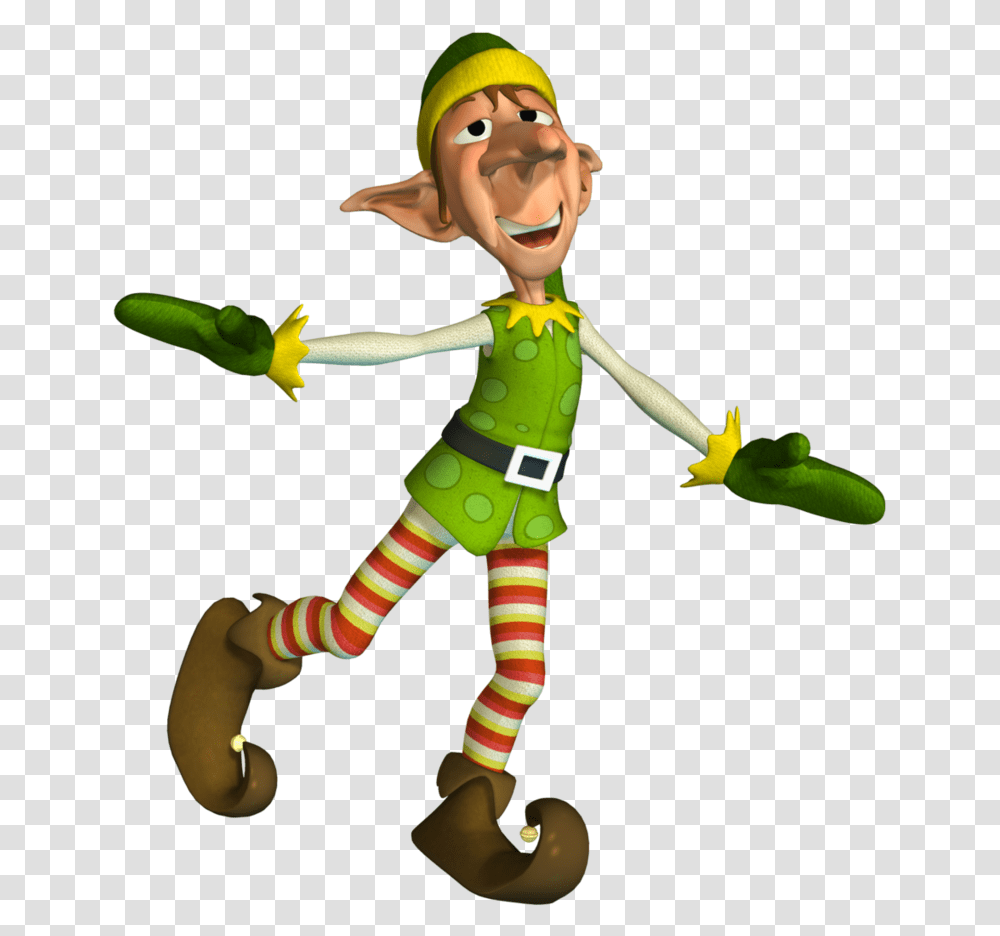 Christmas Elf Elf, Toy, Person, Human, Doll Transparent Png