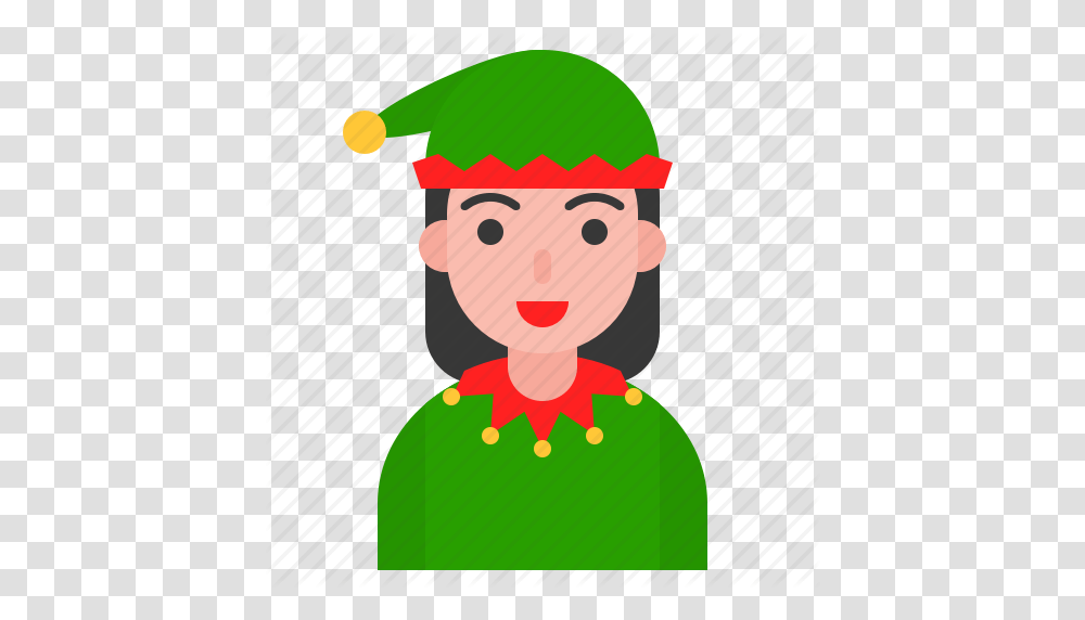 Christmas Elf Fancy Girl Party Xmas Icon, Toy, Snowman, Winter, Outdoors Transparent Png
