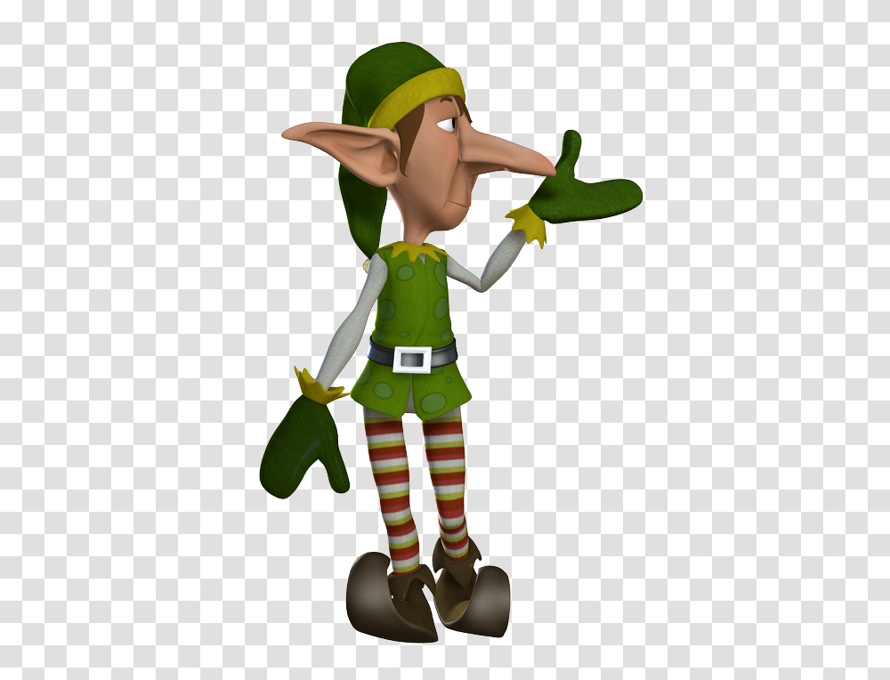 Christmas Elf, Green, Person, Human, Sleeve Transparent Png