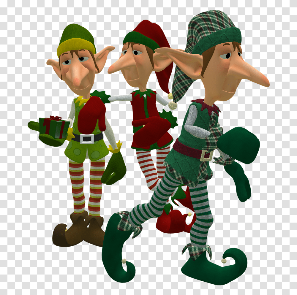 Christmas Elf Picture Elves, Person, Human, People, Green Transparent Png