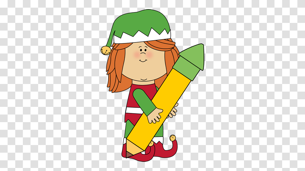 Christmas Elf Silhouette Transparent Png