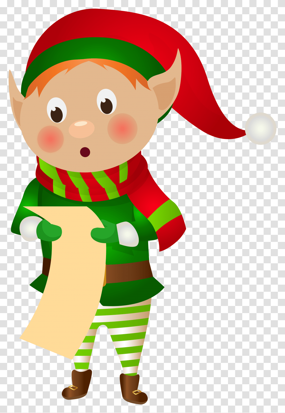 Christmas Elf, Toy, Costume Transparent Png