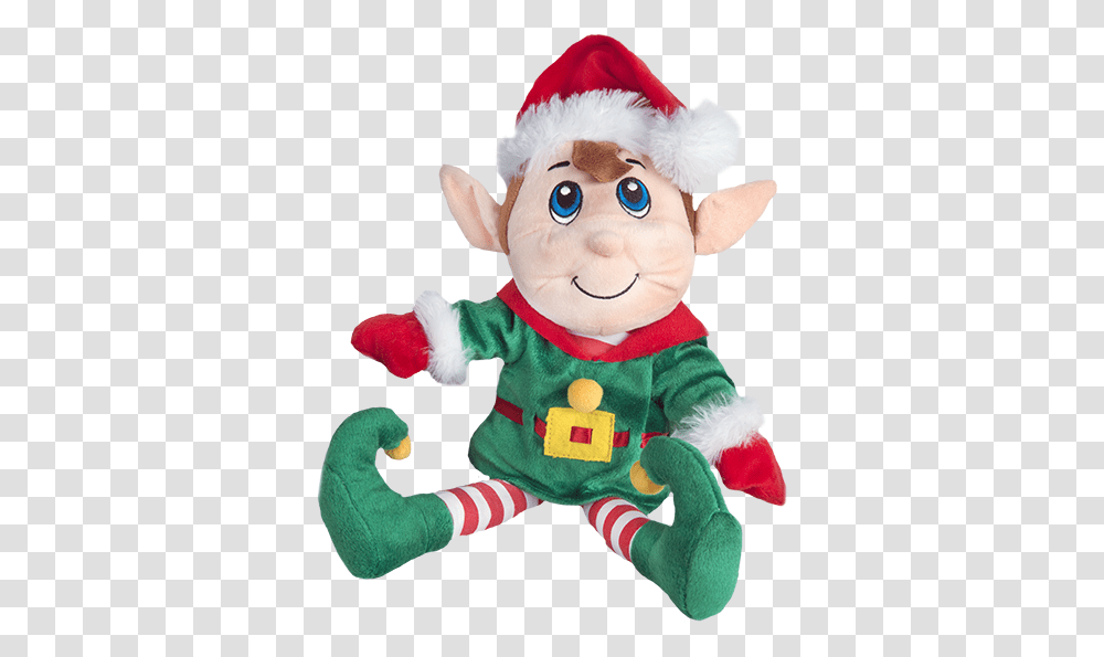 Christmas Elf, Toy, Doll, Plush Transparent Png