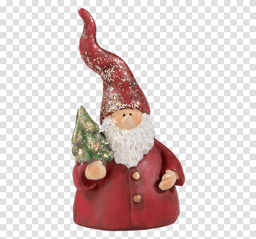 Christmas Elf With Pointed Cap Santa Claus, Figurine, Sweets, Food, Confectionery Transparent Png