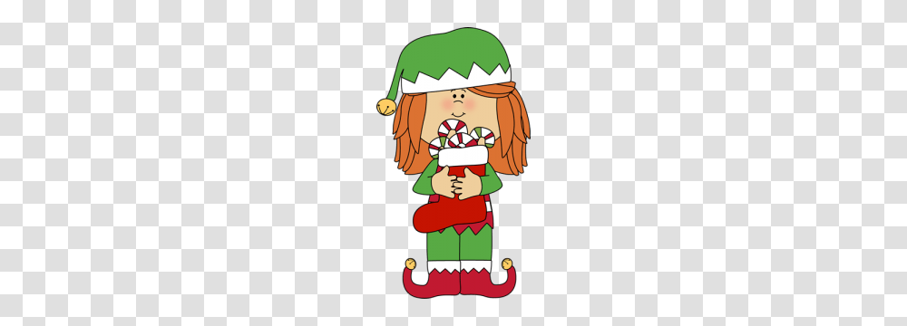 Christmas Elves Clipart Free Girl Christmas Elf Clip Art Girl, Chef, Face, Food, Nurse Transparent Png