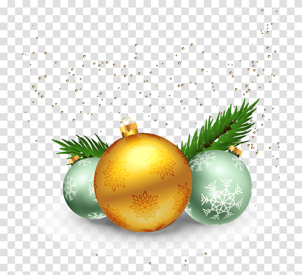Christmas Euclidean Vector Clip Art Golden Light Effect Christmas Background Vector, Graphics, Sphere, Tree, Plant Transparent Png