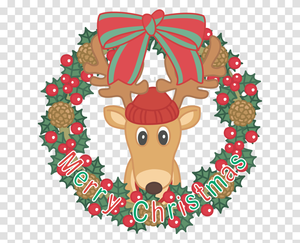 Christmas Evedeerreindeer Clipart Royalty Free Svg Reindeer Christmas Cartoon Cute Reindeer, Text, Number, Symbol, Alphabet Transparent Png