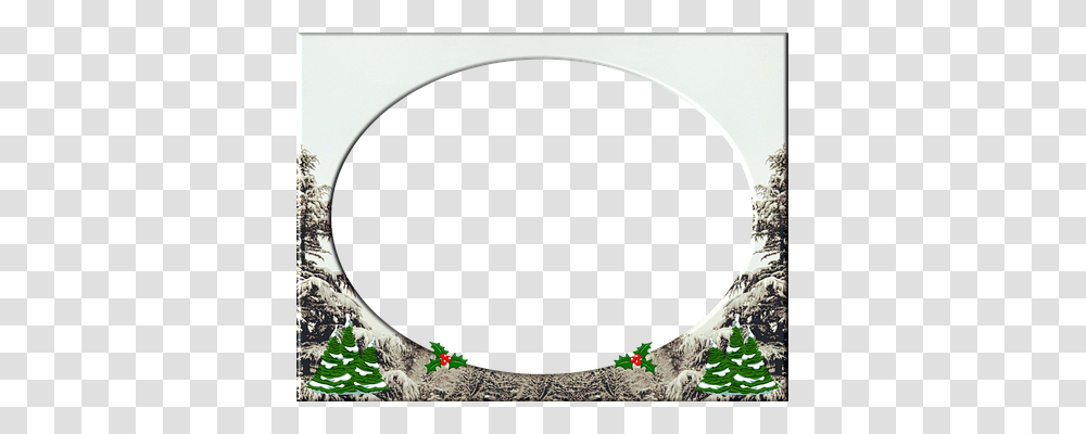 Christmas Frame Holiday, Hole, Moon, Outer Space Transparent Png