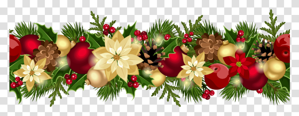 Christmas Frame Clipart, Floral Design, Pattern, Plant Transparent Png