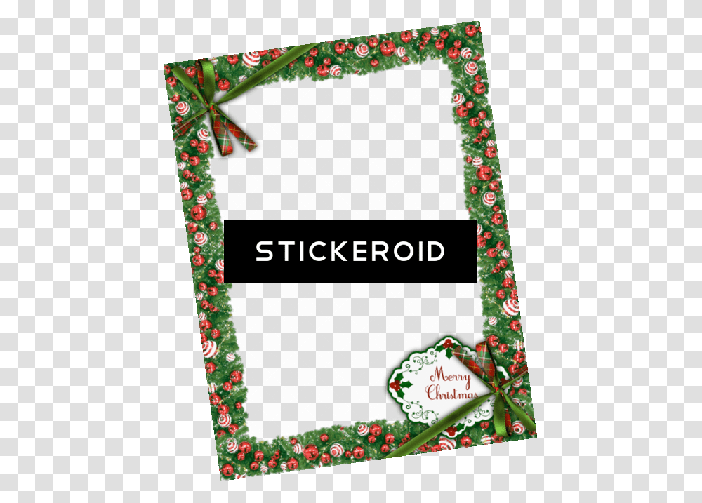 Christmas Frame Free Download, Plant, Flower, Rug Transparent Png