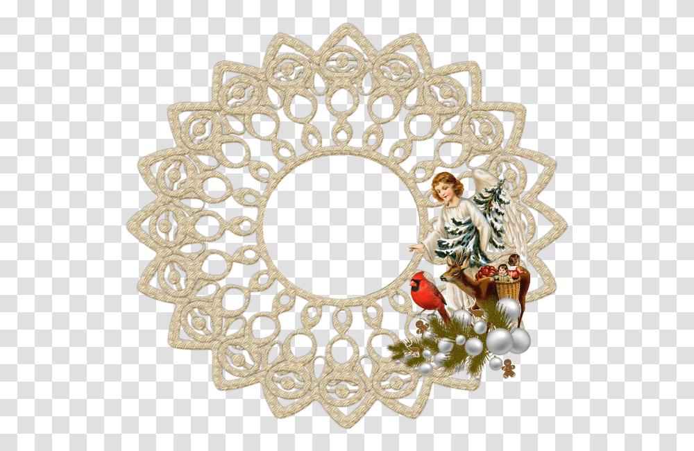 Christmas Frame Transparentbackground Openindraw Simple Flower Drawing For Kids, Person, Human, Accessories, Accessory Transparent Png