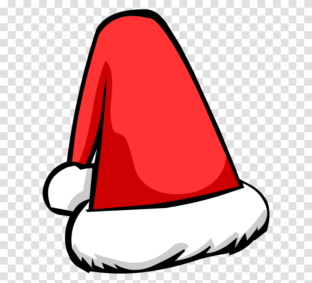 Christmas Free Clip Art Santa Hand And Reindeer Train His, Cone, Apparel, Baseball Cap Transparent Png