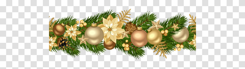 Christmas Garland, Holiday, Tree, Plant, Ornament Transparent Png