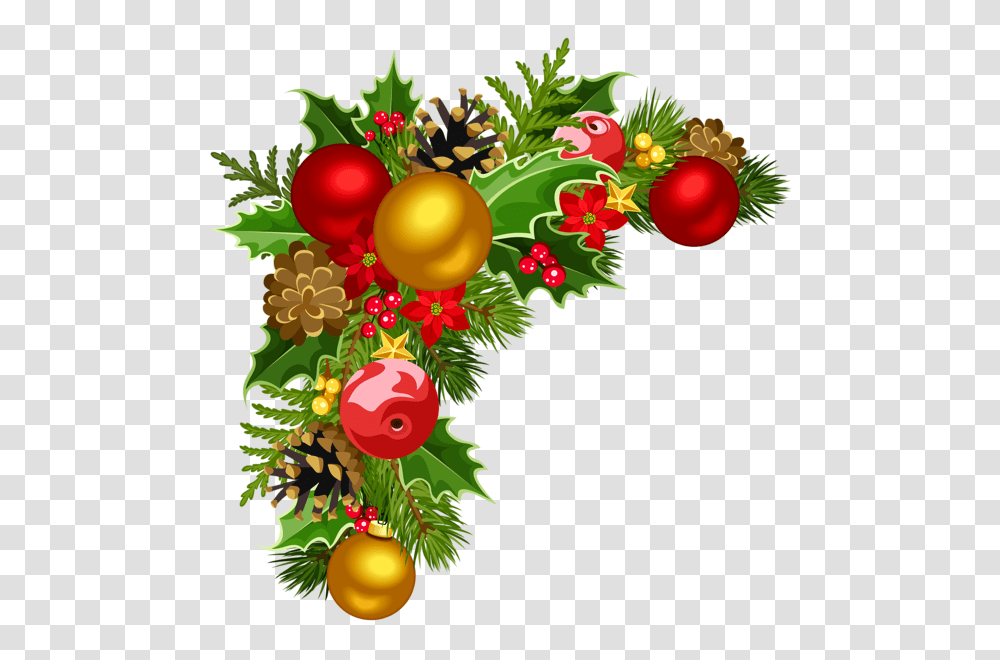 Christmas Garland, Holiday, Tree, Plant, Pattern Transparent Png