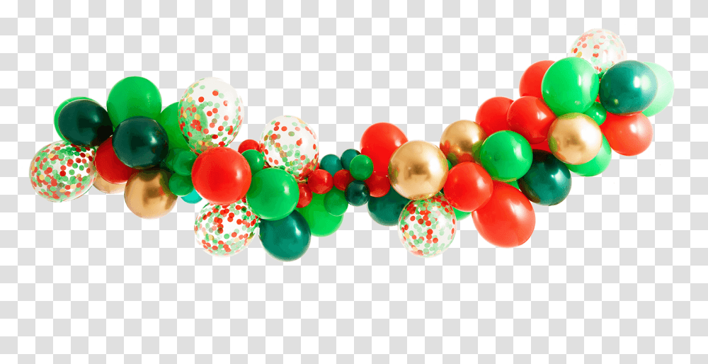 Christmas Garland Kit Christmas Balloon, Accessories, Accessory, Bead Transparent Png