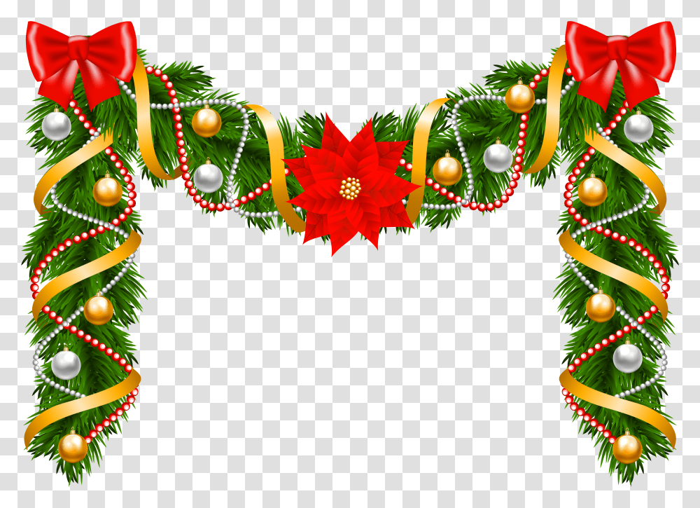 Christmas Garland & Clipart Free Christmas Decoration Clip Art Free Transparent Png