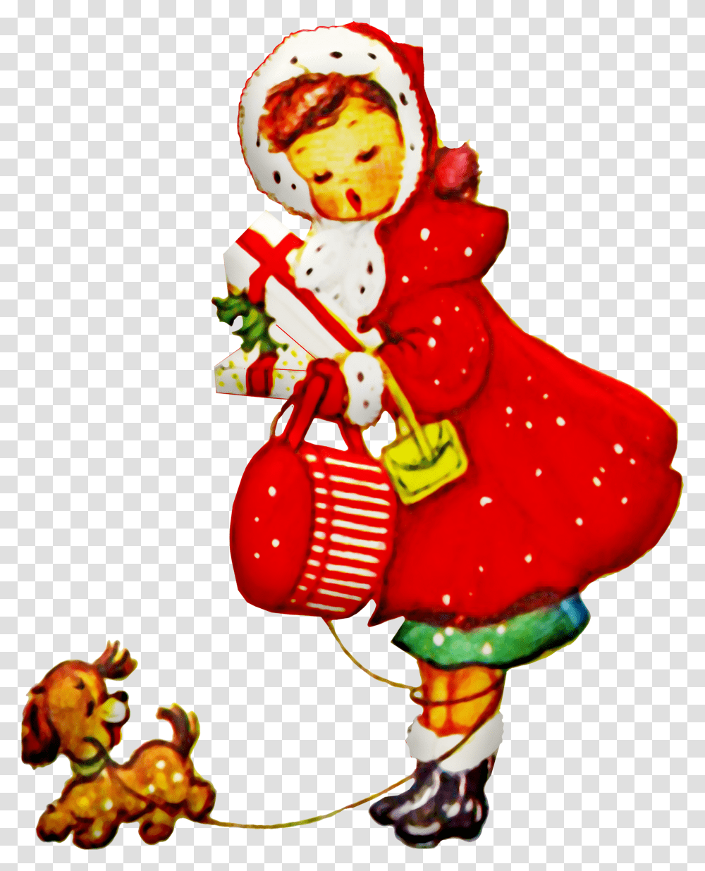 Christmas Gift Bow Free Image On Pixabay Pretty Girl And Dog Vintage Cartoon Card, Nature, Outdoors, Toy, Tree Transparent Png
