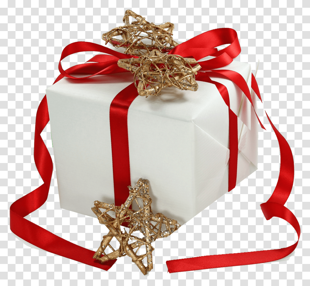 Christmas Gift Box Background Christmas Present, Wedding Cake, Dessert, Food, Gold Transparent Png