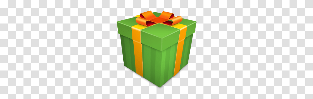 Christmas Gift Green Icon, Toy Transparent Png