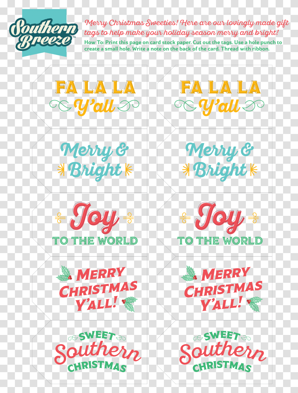 Christmas Gift Tag Free Printable Holiday Tags, Alphabet, Flyer, Poster Transparent Png