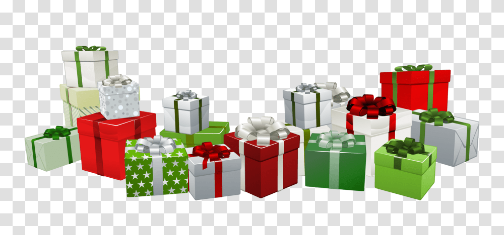 Christmas Gifts Clipart Black Christmas Presents Clipart Transparent Png