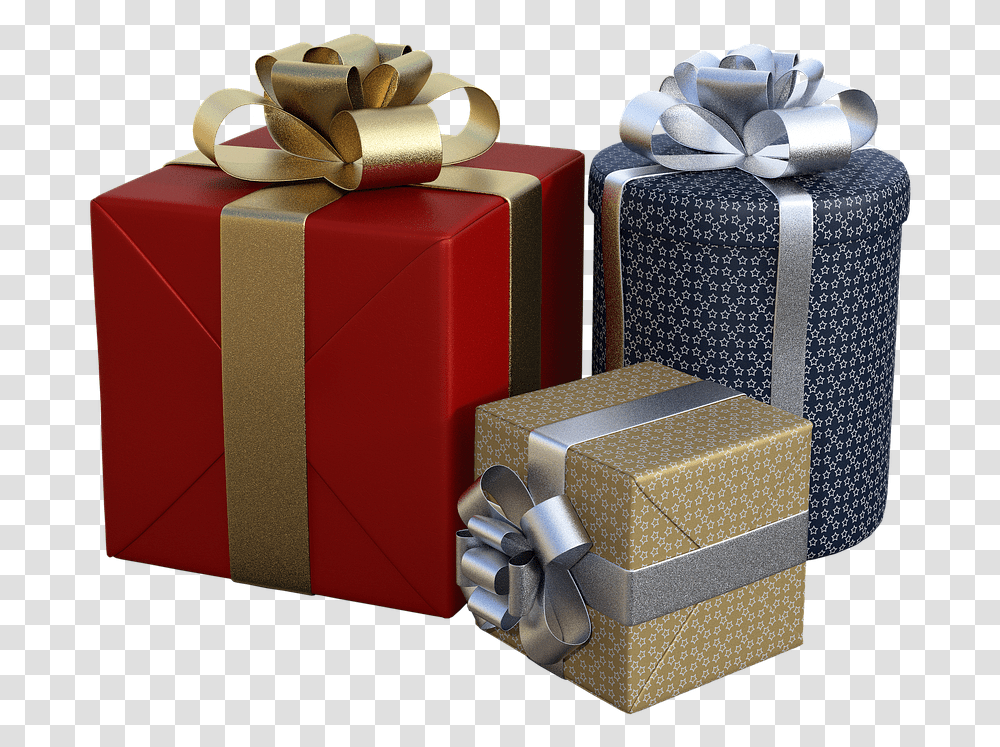 Christmas Gifts Packed Gift, Box, Carton, Cardboard Transparent Png