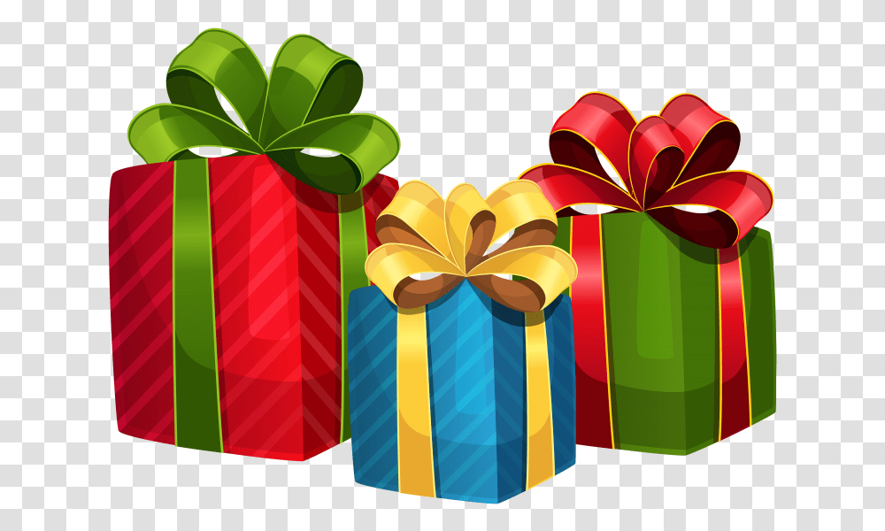 Christmas Gifts Vector Transparent Png