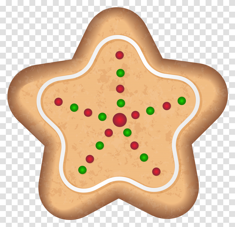 Christmas Gingerbread Cookie Clip Art Transparent Png