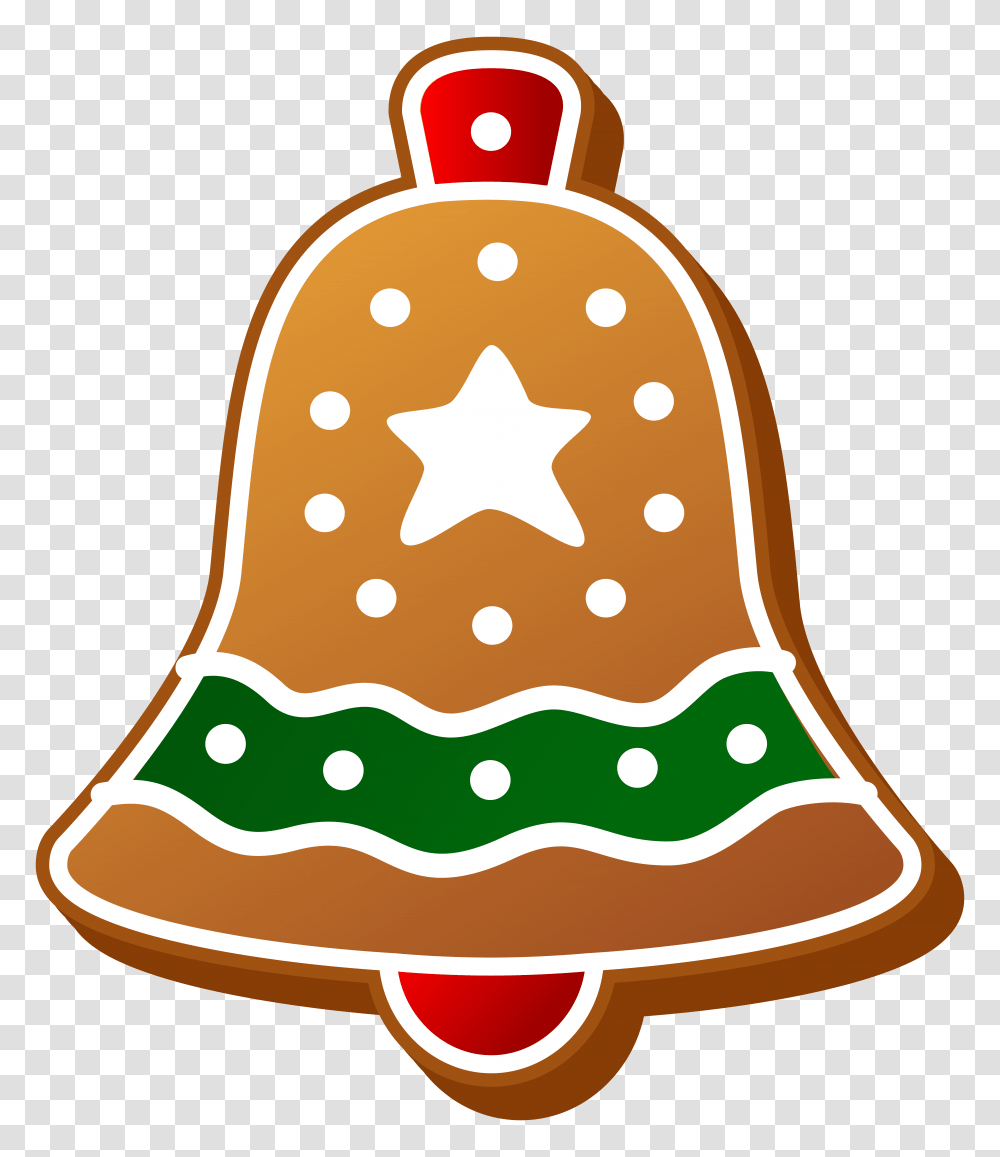 Christmas Gingerbread Cookie Clip, Food, Biscuit, Birthday Cake, Dessert Transparent Png