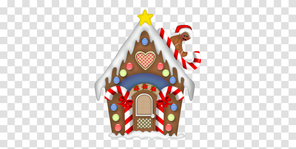 Christmas Gingerbread House Clipart School Craft For Christmas, Cookie, Food, Biscuit, Birthday Cake Transparent Png