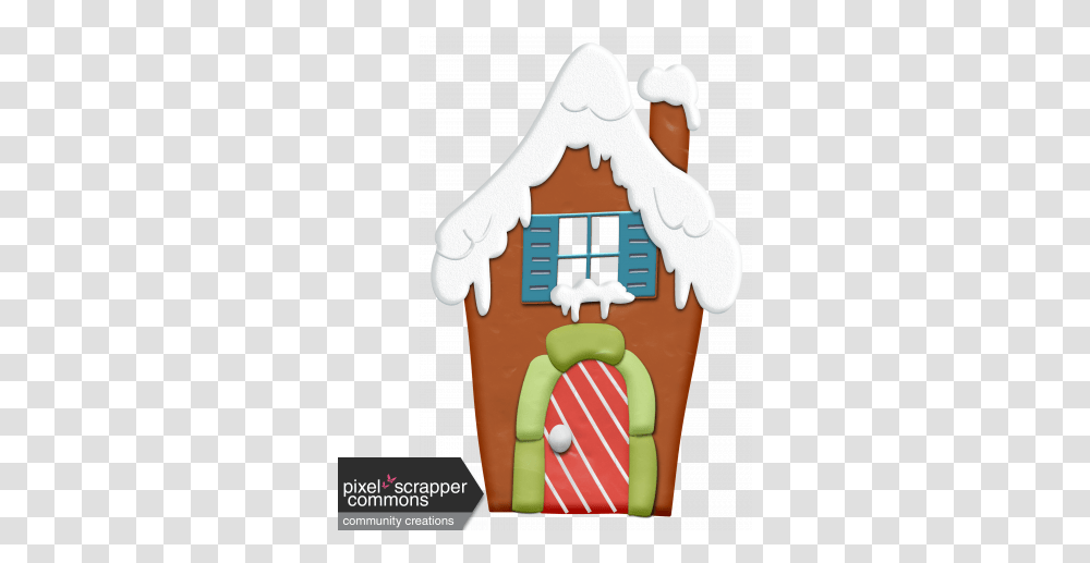 Christmas Gingerbread House Element Graphic By Melissa Illustration, Toy, Cookie, Food, Biscuit Transparent Png
