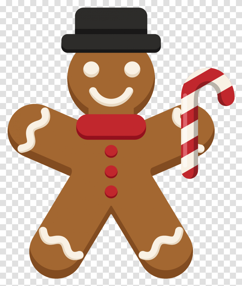 Christmas Gingerbread Man Background Mart Christmas Gingerbread Man, Cookie, Food, Biscuit, Cross Transparent Png