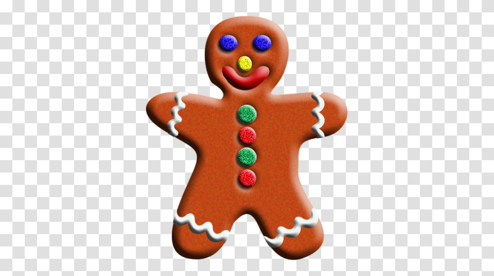 Christmas Gingerbread Man Clip Art Image, Icing, Cream, Cake, Dessert Transparent Png