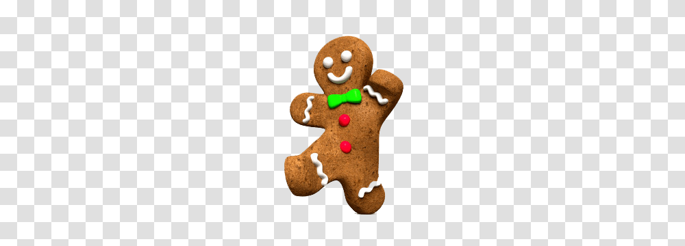 Christmas Gingerbread Man Running Bkgd, Toy, Cookie, Food, Biscuit Transparent Png