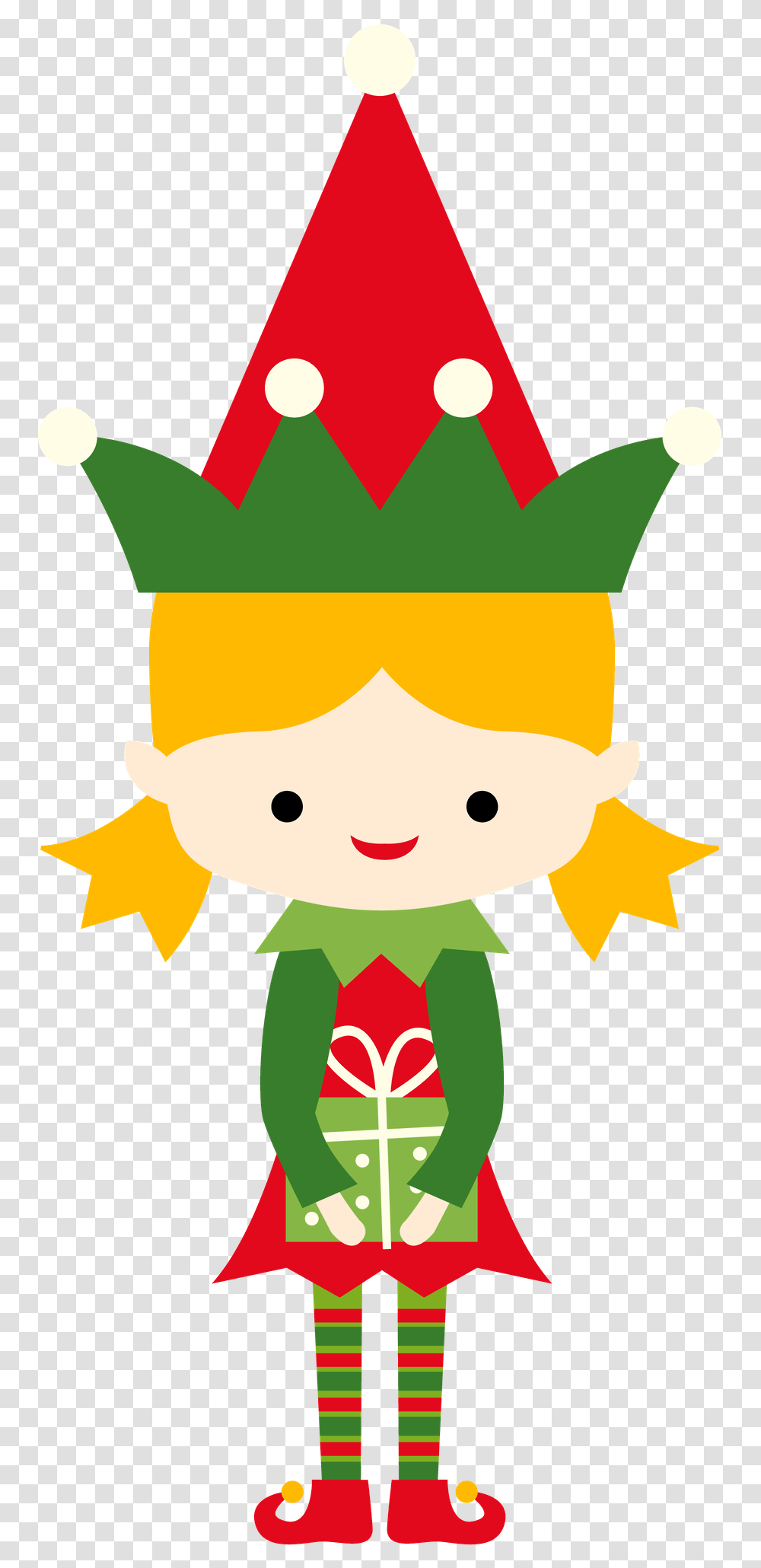 Christmas Girl Elf Clipart, Jewelry, Accessories, Crown Transparent Png