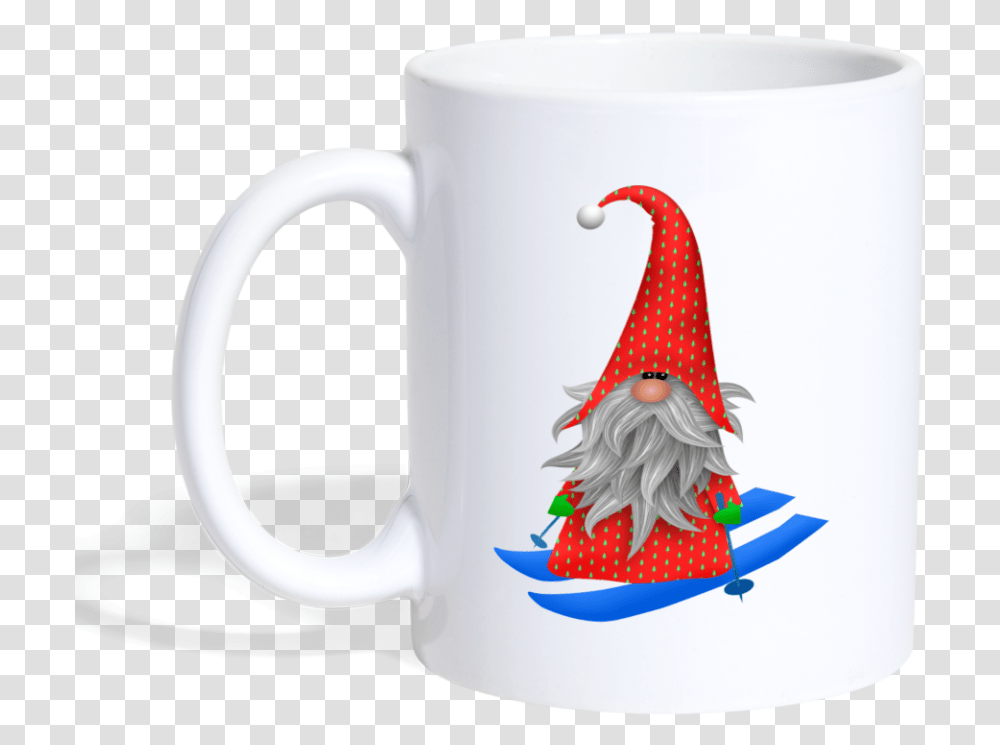 Christmas Gnome Mug, Coffee Cup, Bird, Animal, Soil Transparent Png
