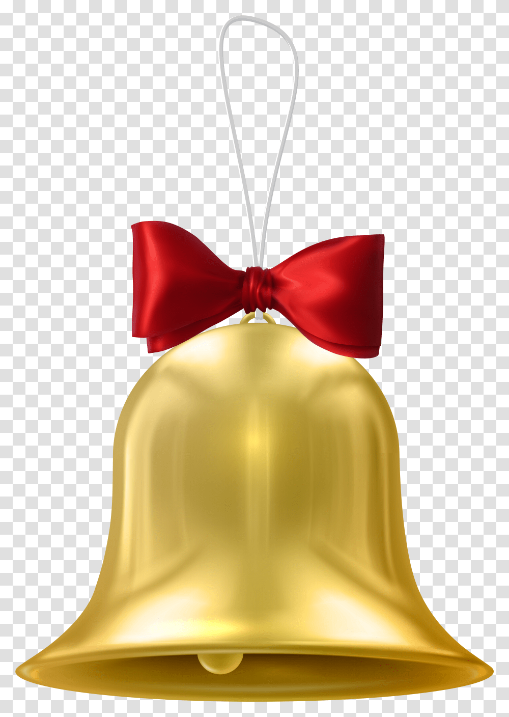 Christmas Gold Bell Clip Art Christmas Bells In Silver Colour Transparent Png