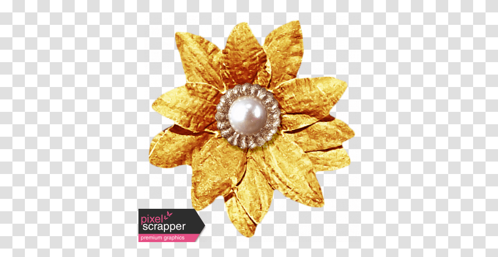 Christmas Gold Flower Graphic By Sheila Reid Pixel Solid, Accessories, Accessory, Jewelry, Brooch Transparent Png