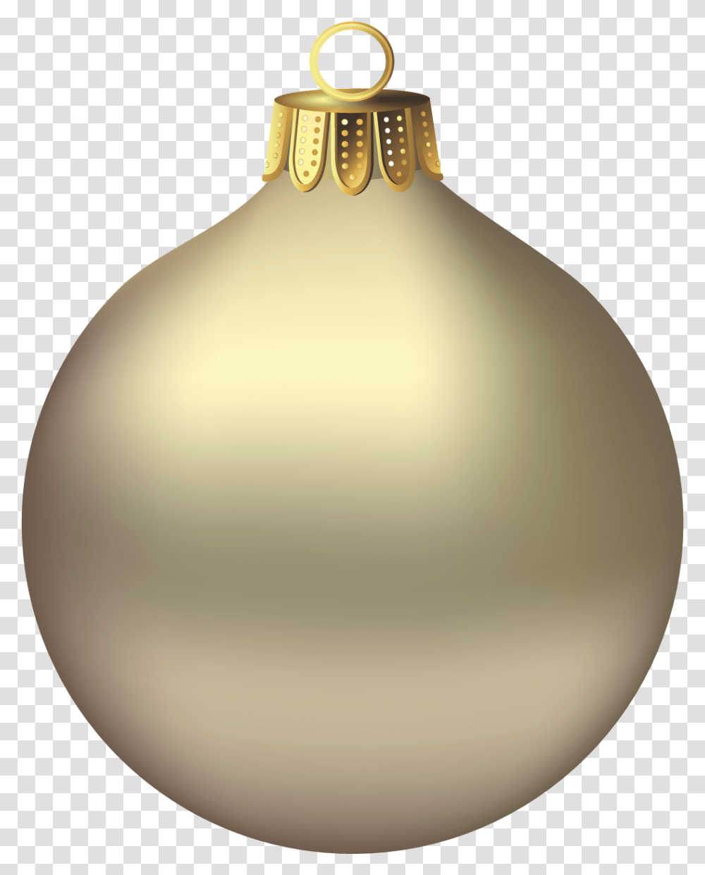 Christmas Gold Ornament Clipart Christmas Ornaments, Lamp, Plant, Jug, Jar Transparent Png