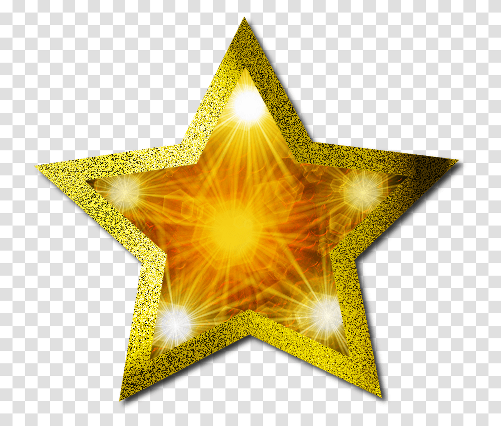 Christmas Gold Star Clipart Mart Christmas Star Clipart, Star Symbol, Cross Transparent Png