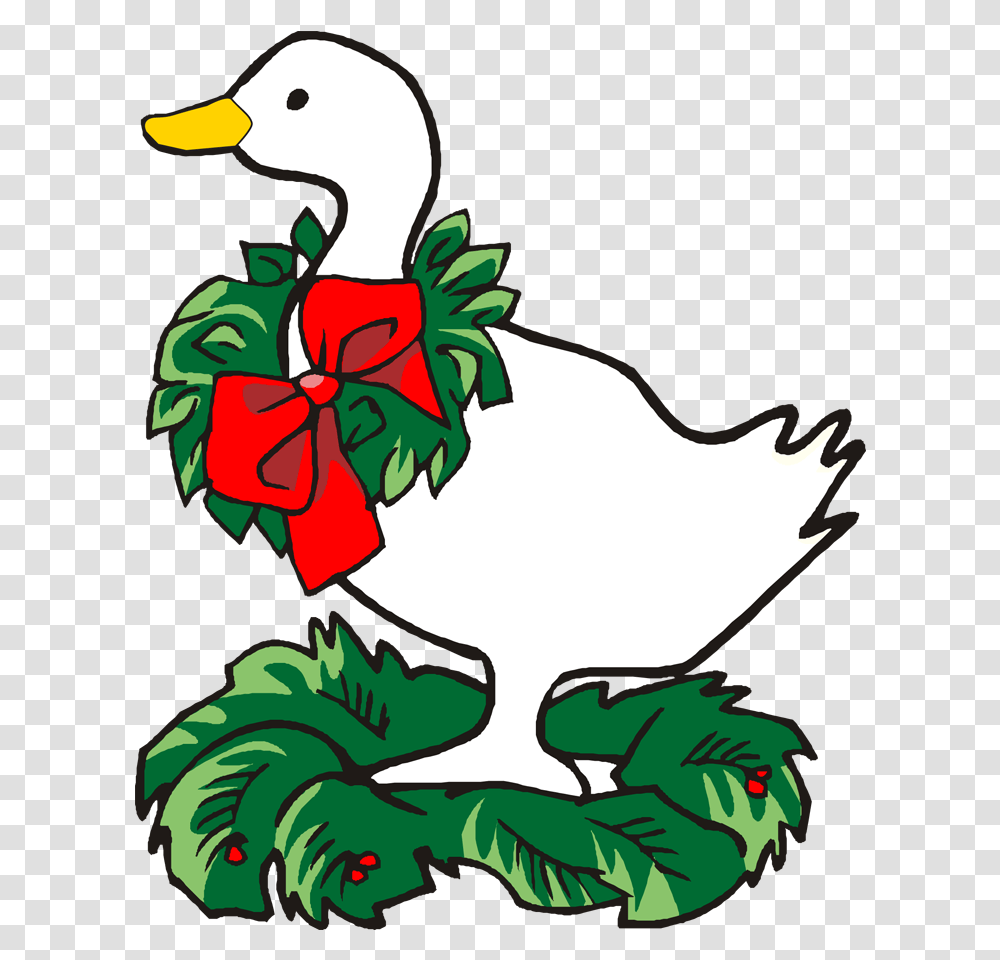 Christmas Goose Clipart Geese A Laying Clip Art Christmas Goose Clipart, Graphics, Flower, Plant, Blossom Transparent Png