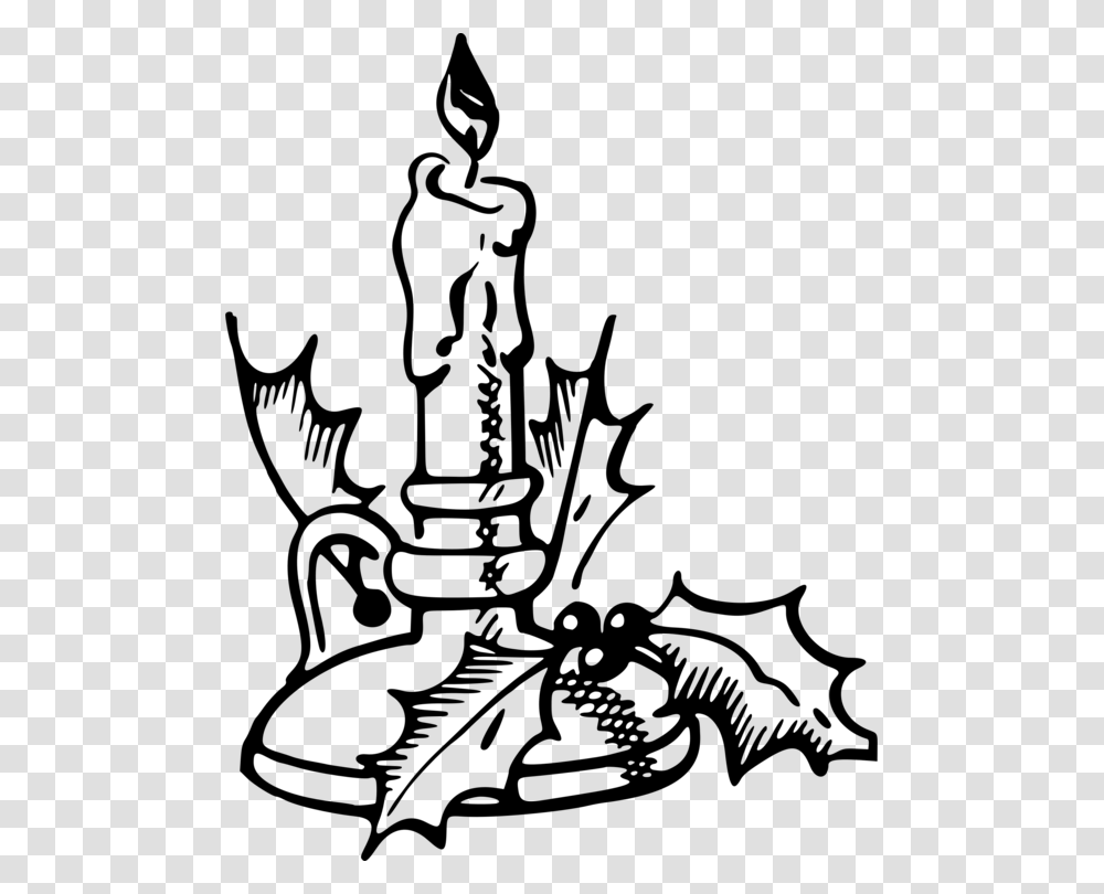 Christmas Graphics Advent Candle Computer Icons Black And White, Gray, World Of Warcraft Transparent Png