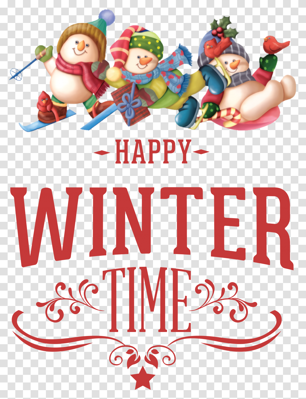 Christmas Graphics New Year Christmas Day For Happy Winter 2022, Text, Poster, Advertisement, Flyer Transparent Png
