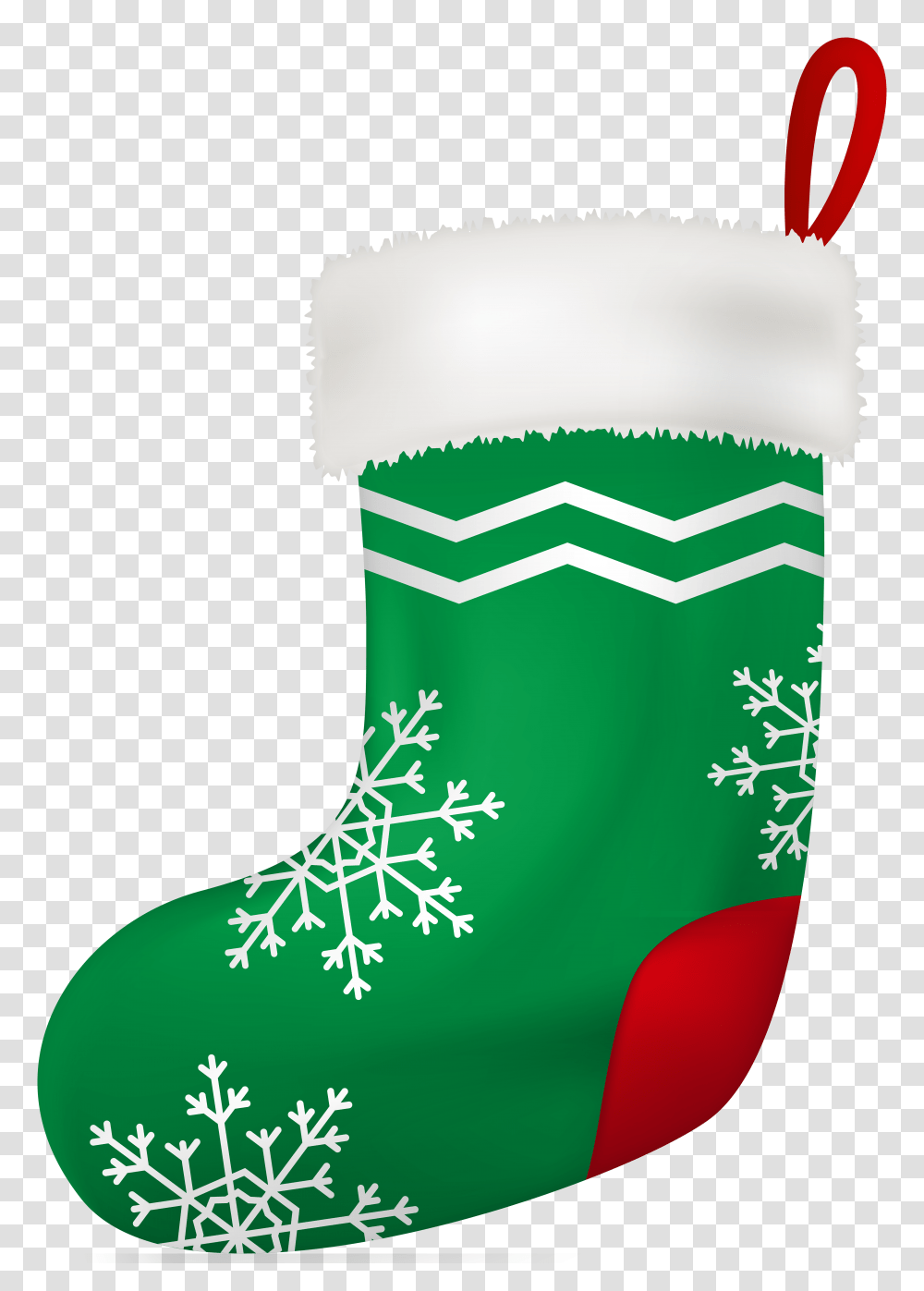 Christmas Green Stocking Clip Art, Snowflake, Bottle, Christmas Stocking Transparent Png
